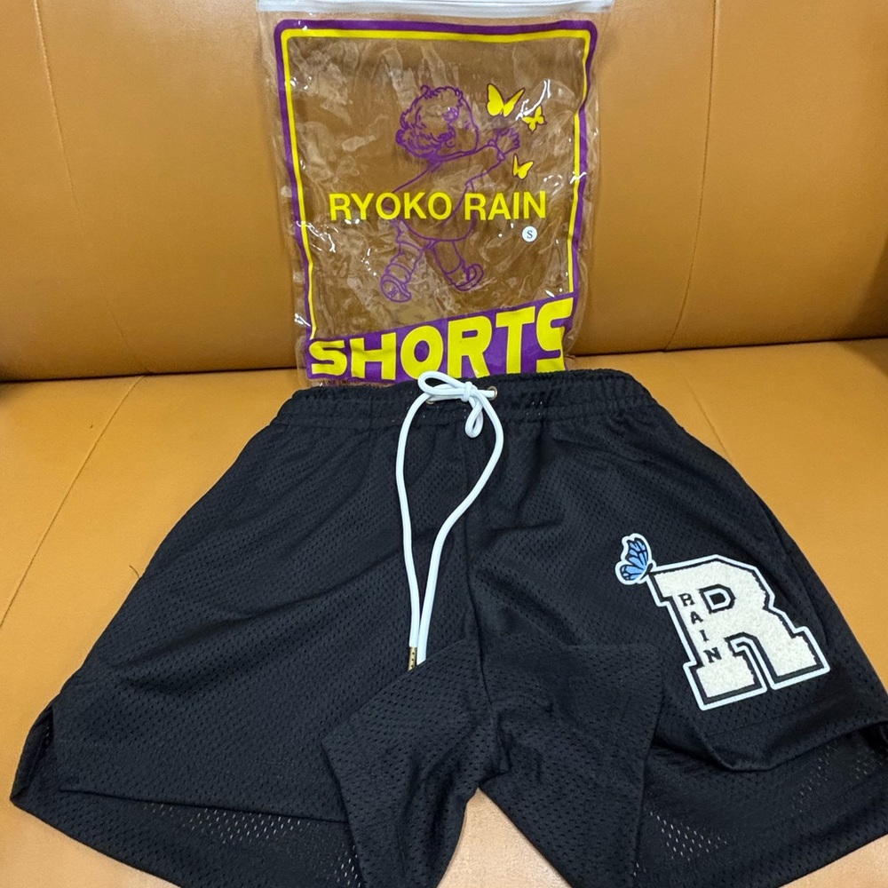 Ryoko Rain CLASSIC MESH SHORTS BLACK (Adult Size Small) Brand New